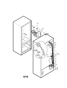 Ice Maker Freezer Parts parts for Kenmore Elite Bottom-Mount Refrigerator 79578556801 from AppliancePartsPros.com