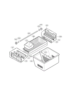 Freezer Parts parts for Kenmore Elite Bottom-Mount Refrigerator 79578556801 from AppliancePartsPros.com