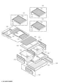Refrigerator Parts parts for Kenmore Elite Bottom-Mount Refrigerator 79578719801 from AppliancePartsPros.com