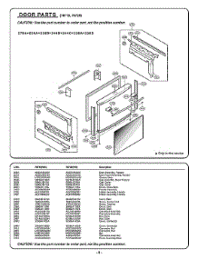 Freezer Door Parts parts for Kenmore Elite Bottom-Mount Refrigerator 79578729801 from AppliancePartsPros.com