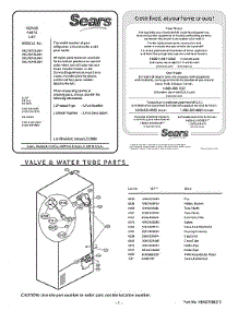 Valve & Water Tube Parts parts for Kenmore Elite Bottom-Mount Refrigerator 79578733804 from AppliancePartsPros.com