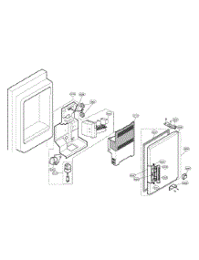 Ice Maker Parts parts for Kenmore Elite Bottom-Mount Refrigerator 79578739801 from AppliancePartsPros.com