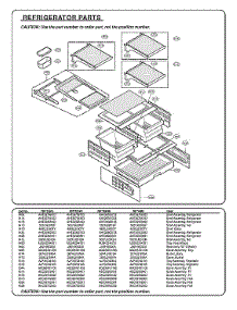 Refrigerator Parts parts for Kenmore Elite Bottom-Mount Refrigerator 79578759802 from AppliancePartsPros.com