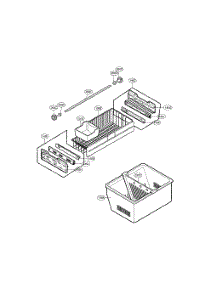 Freezer Parts parts for Kenmore Elite Bottom-Mount Refrigerator 79578763801 from AppliancePartsPros.com