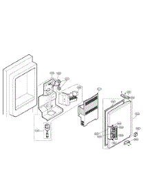 Ice Maker Parts parts for Kenmore Elite Bottom-Mount Refrigerator 79578763801 from AppliancePartsPros.com