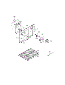 Freezer Parts parts for Kenmore Top-Mount Refrigerator 795.79014902 (79579014902, 795 79014902) from AppliancePartsPros.com