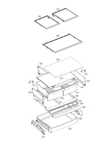 Refrigerator Parts parts for Kenmore Elite Bottom-Mount Refrigerator 79579022313 from AppliancePartsPros.com