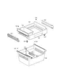 Freezer Parts parts for Kenmore Elite Bottom-Mount Refrigerator 79579024313 from AppliancePartsPros.com