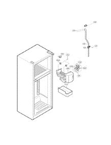 Ice Maker Parts parts for Kenmore Top-Mount Refrigerator 795.79976903 (79579976903, 795 79976903) from AppliancePartsPros.com