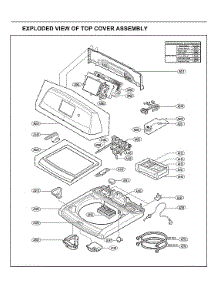 Top Cover Assembly parts for Kenmore Elite Washer 79629478001 from AppliancePartsPros.com