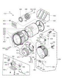Drum & Tub parts for Kenmore Elite Washer 79641002612 from AppliancePartsPros.com