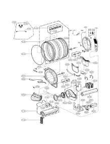 Drum Parts parts for Kenmore Dryer 796.81562910 (79681562910, 796 81562910) from AppliancePartsPros.com