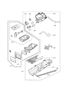 Panel Drawer Parts parts for Kenmore Dryer 796.81582411 (79681582411, 796 81582411) from AppliancePartsPros.com