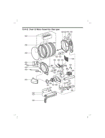 Drum / Motor Assy: Gas Type parts for Kenmore Elite Dryer 79681728000 from AppliancePartsPros.com