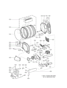 Drum And Motor Parts parts for Kenmore Dryer 796.91582410 (79691582410, 796 91582410) from AppliancePartsPros.com