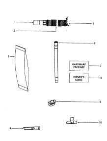 Hose Assembly parts for Eureka Upright Vacuum 7975AT from AppliancePartsPros.com