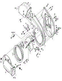 Shredder Assembly parts for Craftsman Chipper Shredder 79883 from AppliancePartsPros.com