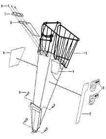 Chipper Chute parts for Craftsman Chipper Shredder 79883 from AppliancePartsPros.com