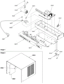 Control & Outer Case Assembly parts for Amana Room Air Conditioner 7M51TA-P1214604R from AppliancePartsPros.com