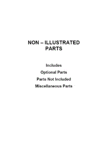 Optional Parts (Not Included) parts for Maytag Washer 7MMHW6621HC2 from AppliancePartsPros.com