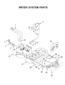 Water System Parts parts for Whirlpool Washer 7MWFW5622HW0 from AppliancePartsPros.com