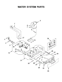 Water System Parts parts for Whirlpool Washer 7MWFW6621HC0 from AppliancePartsPros.com