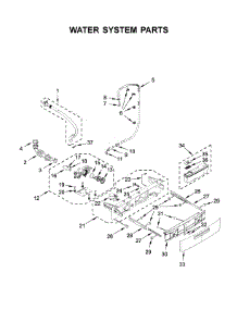 Water System Parts parts for Whirlpool Washer 7MWFW6621HC2 from AppliancePartsPros.com