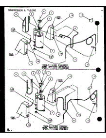 Compressor & Tubing             Or & Tubing parts for Amana Room Air Conditioner 7P2MB/P1114103R from AppliancePartsPros.com