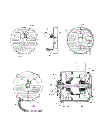 Generator And Mounting parts for Kohler Generator 8.5-12RES from AppliancePartsPros.com
