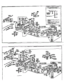 Carburetor Assembly parts for Briggs & Stratton Lawn & Garden Engine 80200 TO 80299 (2035 - 2049) from AppliancePartsPros.com