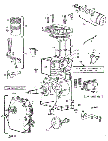 Detail "C" - Engine, Internal Parts parts for Briggs & Stratton Lawn & Garden Engine 80202-2369-01 from AppliancePartsPros.com