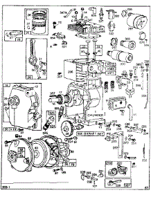 Replacement Parts parts for Briggs & Stratton Lawn & Garden Engine 80300 TO 80499 (0010 - 0072) from AppliancePartsPros.com