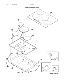 Main Top / Surface Units parts for Ikea Electric Cooktop 80462068A from AppliancePartsPros.com