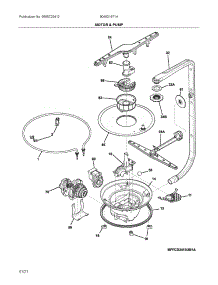Motor & Pump parts for Ikea Dishwasher 804621671A from AppliancePartsPros.com