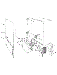 Unit Parts parts for Marvel Compact Refrigerator 80RF from AppliancePartsPros.com
