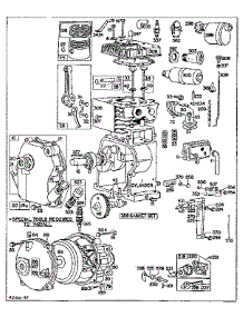 Replacement Parts parts for Briggs & Stratton Lawn & Garden Engine 81300 TO 81499 (0110 - 0334) from AppliancePartsPros.com