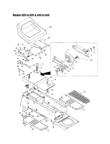 Seat Assembly parts for Mtd Front-Engine Lawn Tractor 820 THRU 828 from AppliancePartsPros.com