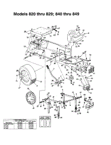 Lift Handle Assembly parts for Mtd Front-Engine Lawn Tractor 820 THRU 829 from AppliancePartsPros.com