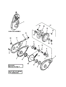 Chain Case (Traction Drive) parts for Snapper Gas Snowblower 8246 from AppliancePartsPros.com