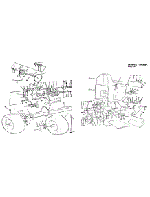 Drive Train Ldt-A parts for Dynamark Gas Snowblower 826 from AppliancePartsPros.com