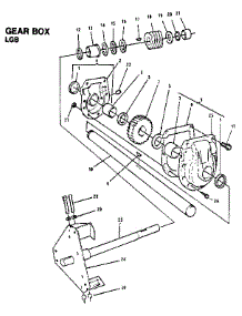 Gear Box Lgb parts for Dynamark Gas Snowblower 826 from AppliancePartsPros.com