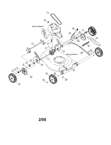 Transmission Assembly parts for Troy-Bilt Gas Walk-Behind Mower 830 from AppliancePartsPros.com