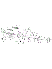 Icemaker parts for Kenmore Water & Ice System 8335 from AppliancePartsPros.com