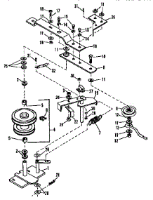 Pulley Assembly parts for Craftsman Accessories 842240511 from AppliancePartsPros.com
