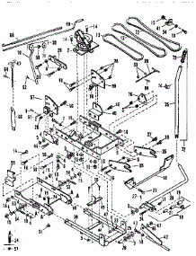 Main Frame parts for Craftsman Snowblower Attachment 842240562 from AppliancePartsPros.com