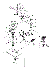 Pulley Assembly parts for Craftsman Accessories 84224061 from AppliancePartsPros.com