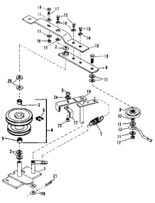 Pulley Assembly parts for Craftsman Accessories 84224063 from AppliancePartsPros.com