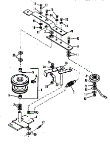 Pulley Assembly parts for Craftsman Accessories 842240642 from AppliancePartsPros.com