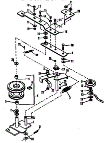 Pulley Assembly parts for Craftsman Accessories 842240660 from AppliancePartsPros.com