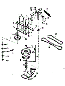 Pulley Assembly parts for Craftsman Accessories 84224068 from AppliancePartsPros.com